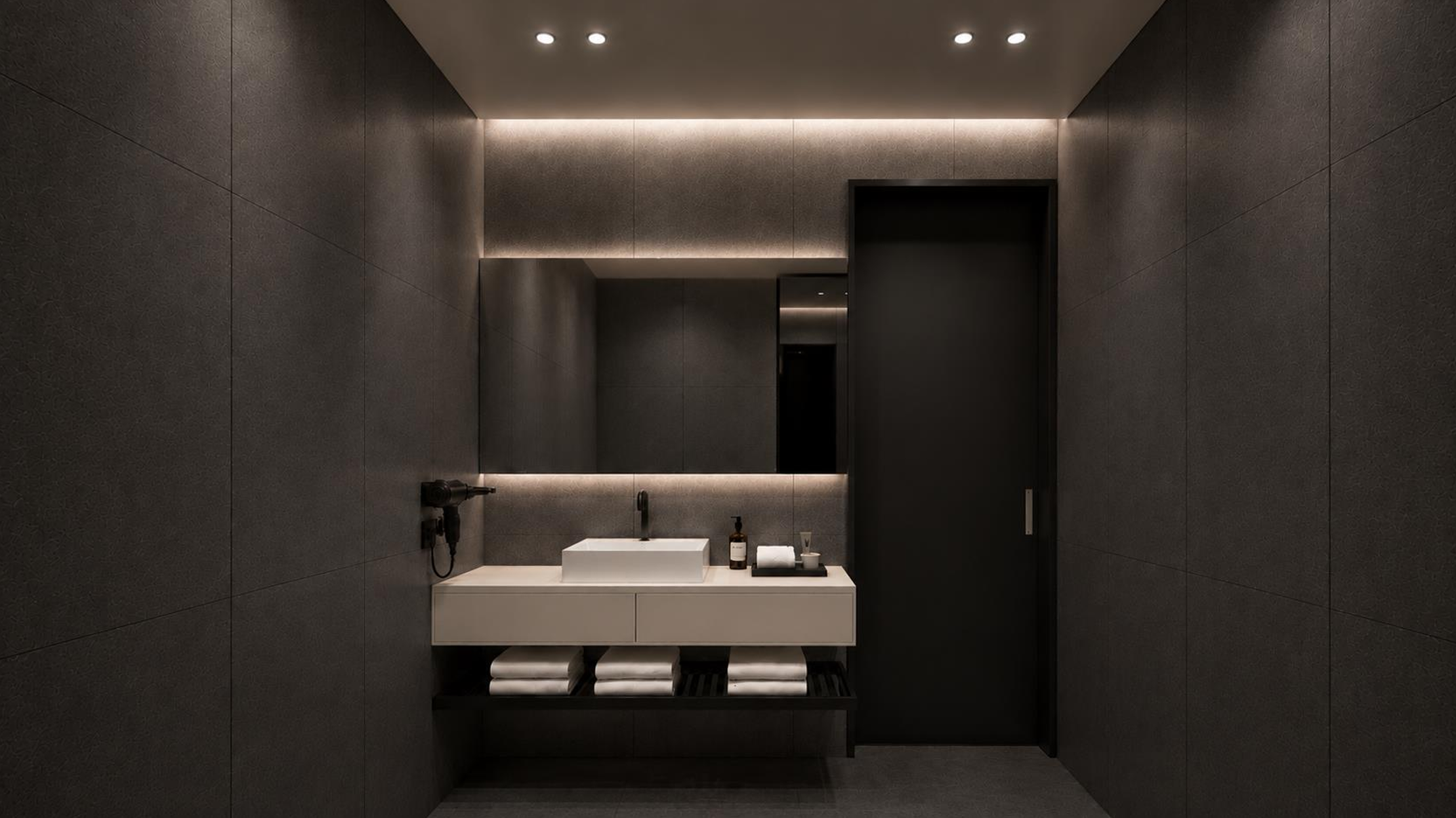 Quiet Stone Residence — 실내 공간 콘셉트, 공간의 분위기