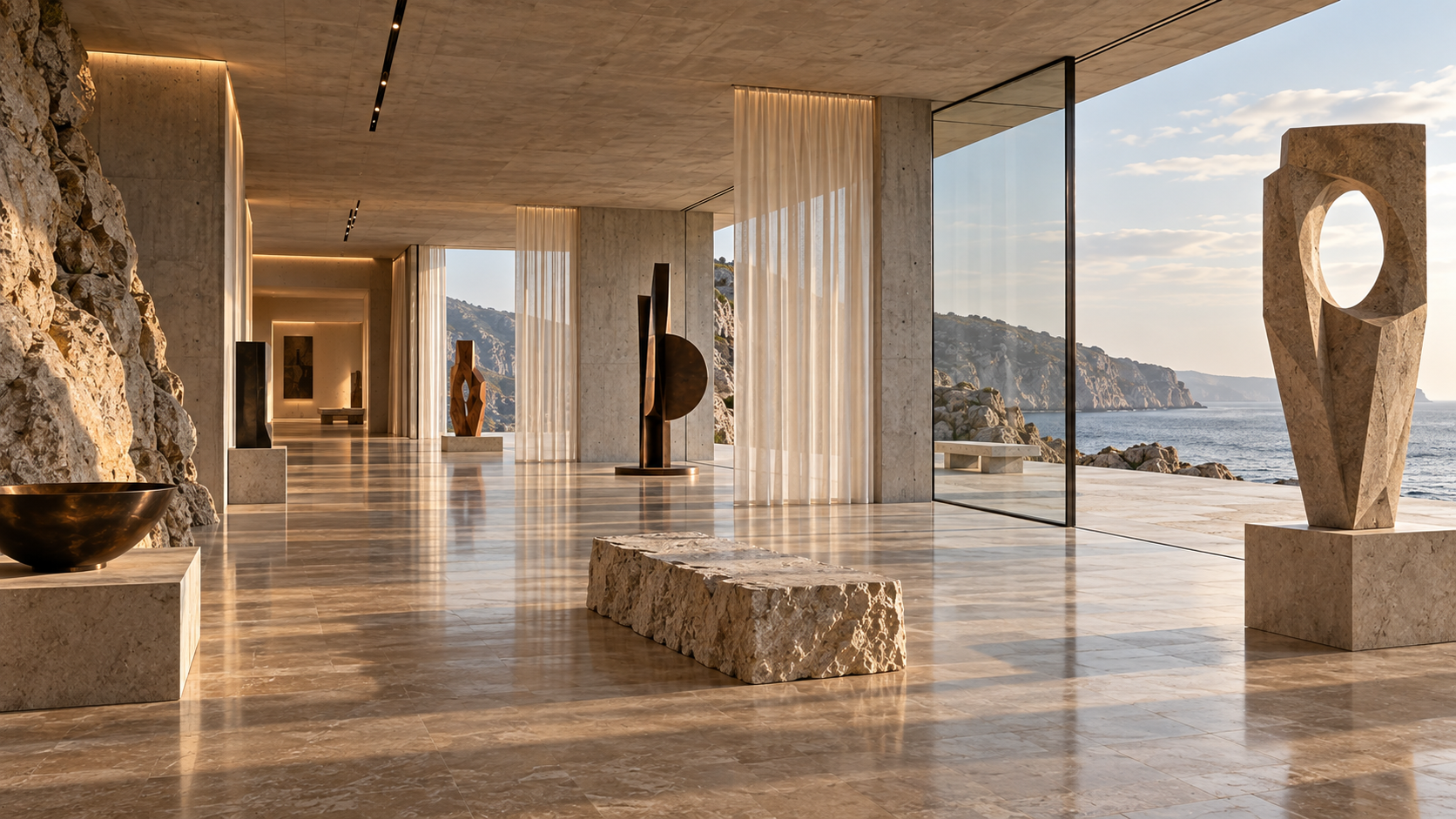 Monolith Design Museum — 전시 공간 콘셉트, 다른 시점