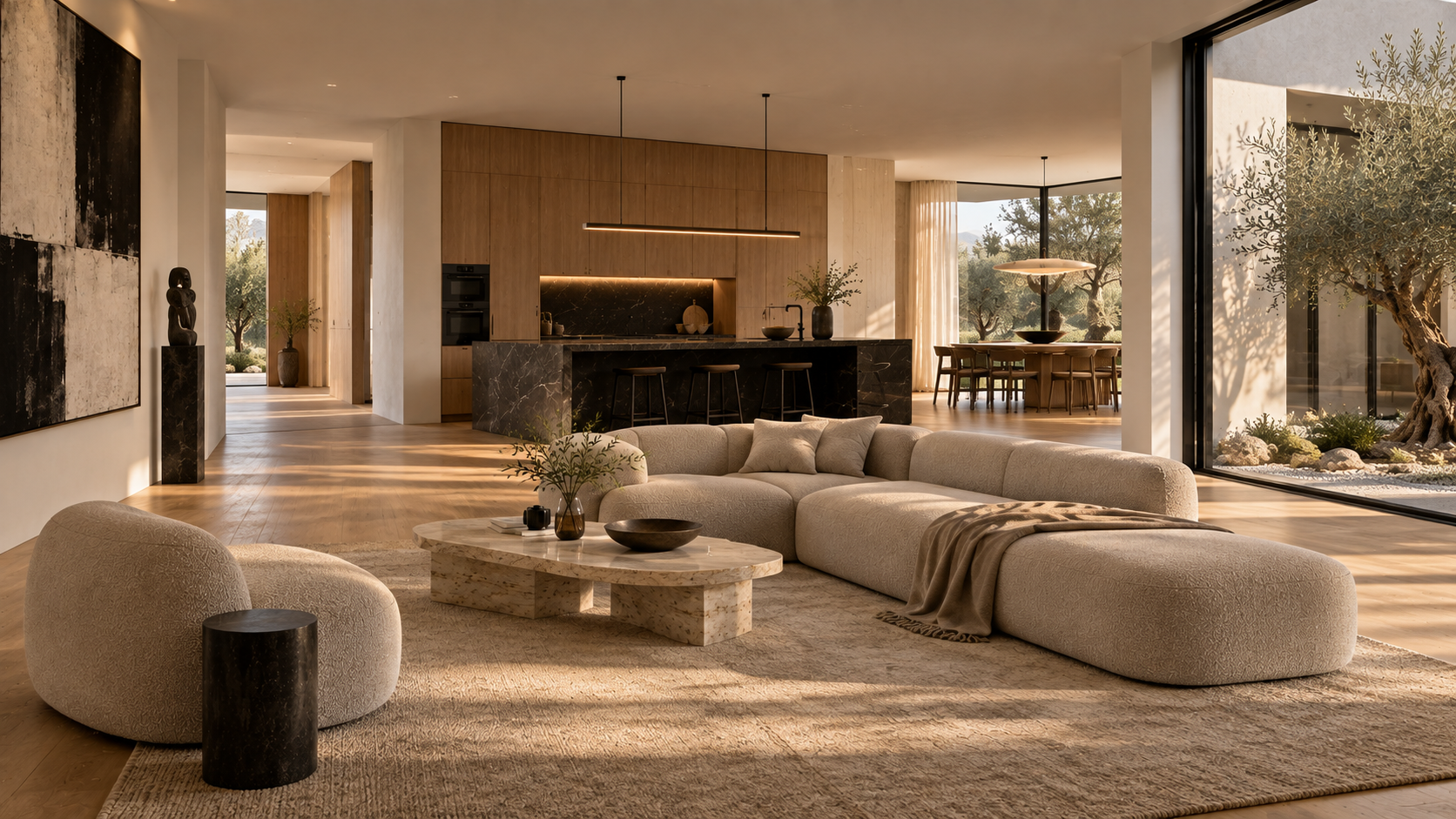 Gallery Home — 실내 공간 콘셉트, 다른 시점